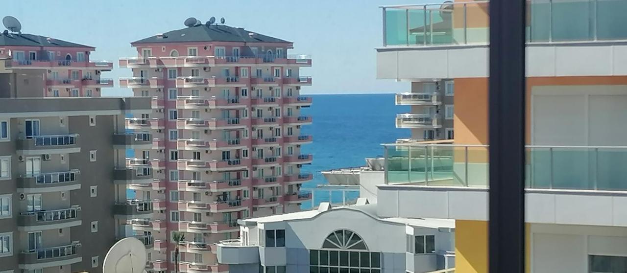 Cozy Sea View Next To The Beach, In The Mid Of The Market, Saturday Bazar, Restaurants & Bars Etc, Alanya Mahmutlar! Appartement Buitenkant foto