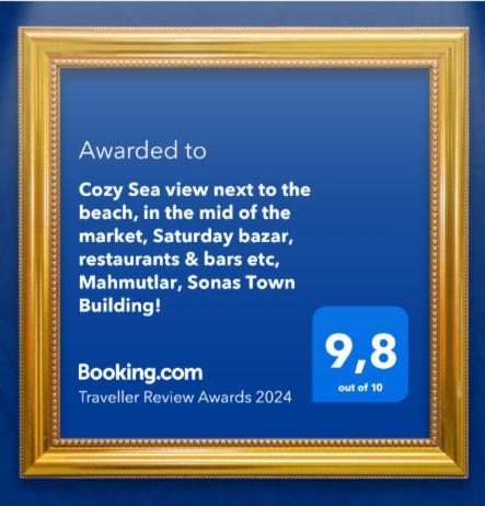 Cozy Sea View Next To The Beach, In The Mid Of The Market, Saturday Bazar, Restaurants & Bars Etc, Alanya Mahmutlar! Appartement Buitenkant foto