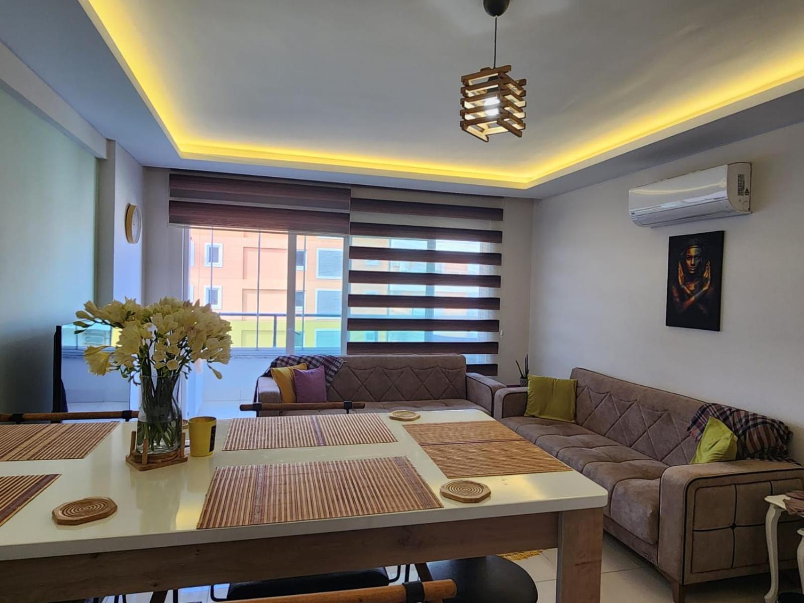 Cozy Sea View Next To The Beach, In The Mid Of The Market, Saturday Bazar, Restaurants & Bars Etc, Alanya Mahmutlar! Appartement Buitenkant foto